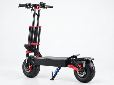 Electric Scooter Built for All-Terrain Adventure, Dual 5600W Motors, 53 MPH Max Speed, 45 Mile Range