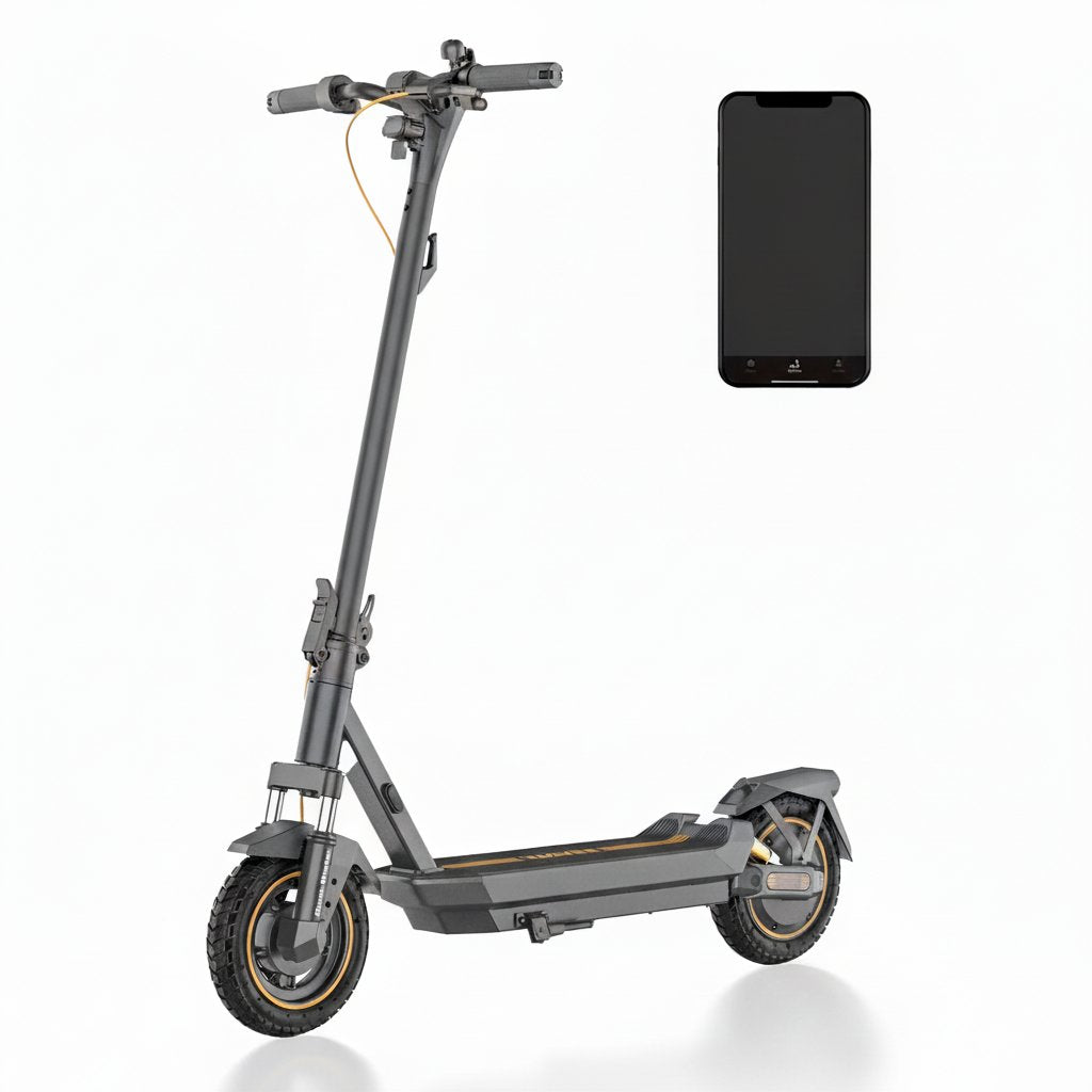 GT3/ST3/GT5 Series Electric Scooter, 20/25 MPH Top Speed, 30-55.9 Miles Max Range, 1000-1638W Motor with Dual Suspension, 10" Tires, Foldable for Adults Teens