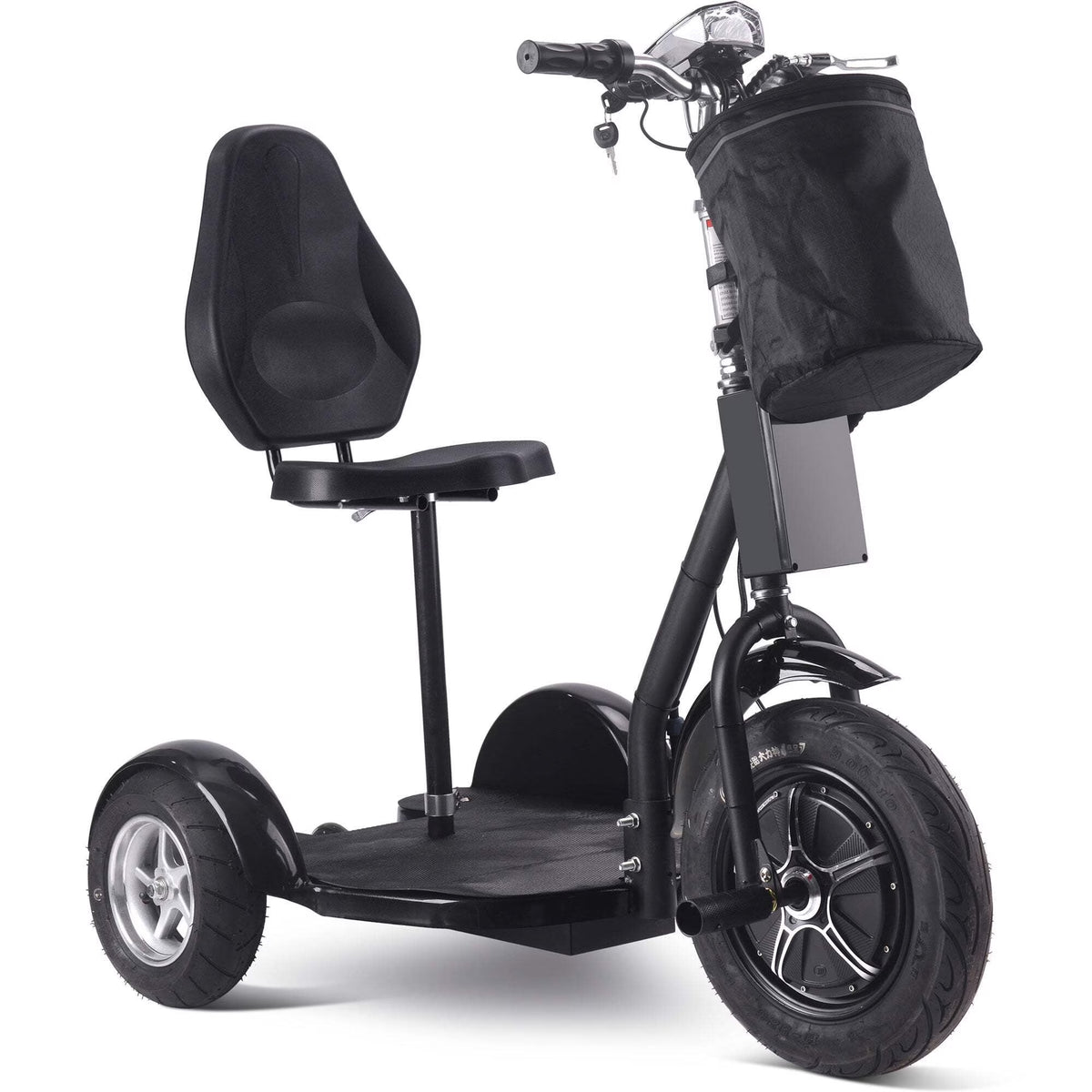 Mototec Electric Trike 48V 1000W Lithium Black
