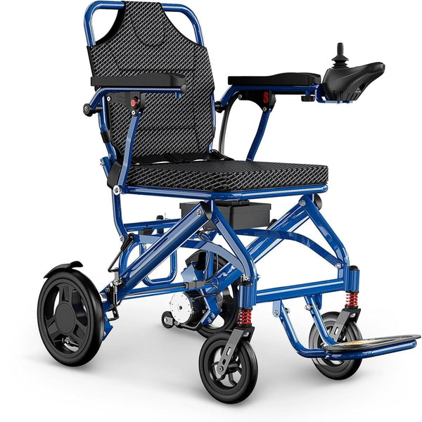 Lightweight Foldable Electric Wheelchair for Adults Power Motorized
