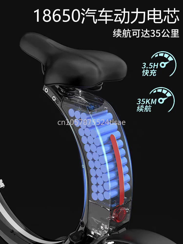 Folding Electric Bicycles Are Small, Ultra-light and Portable with Great Performance