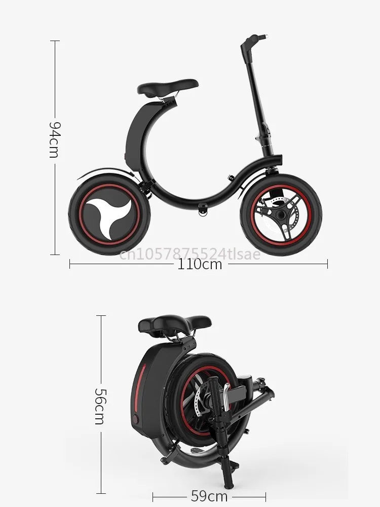 Folding Electric Bicycles Are Small, Ultra-light and Portable with Great Performance