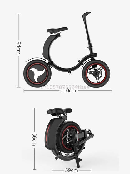 Folding Electric Bicycles Are Small, Ultra-light and Portable with Great Performance