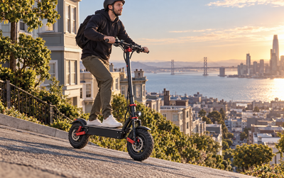 Climbing steep urban hills
