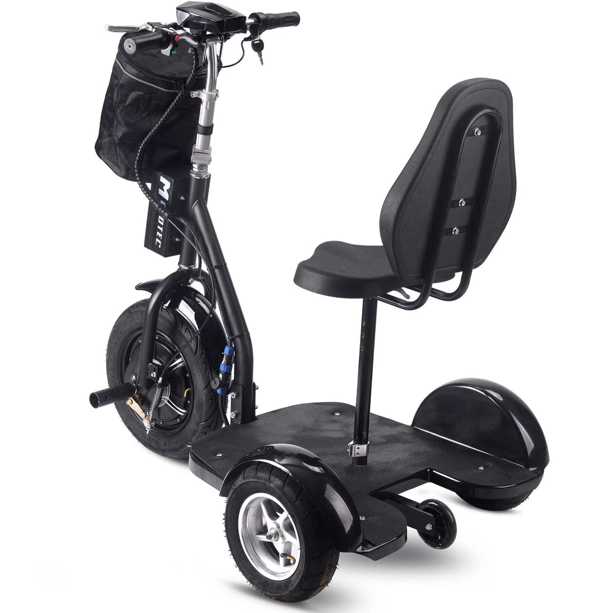 Mototec Electric Trike 48V 1000W Lithium Black