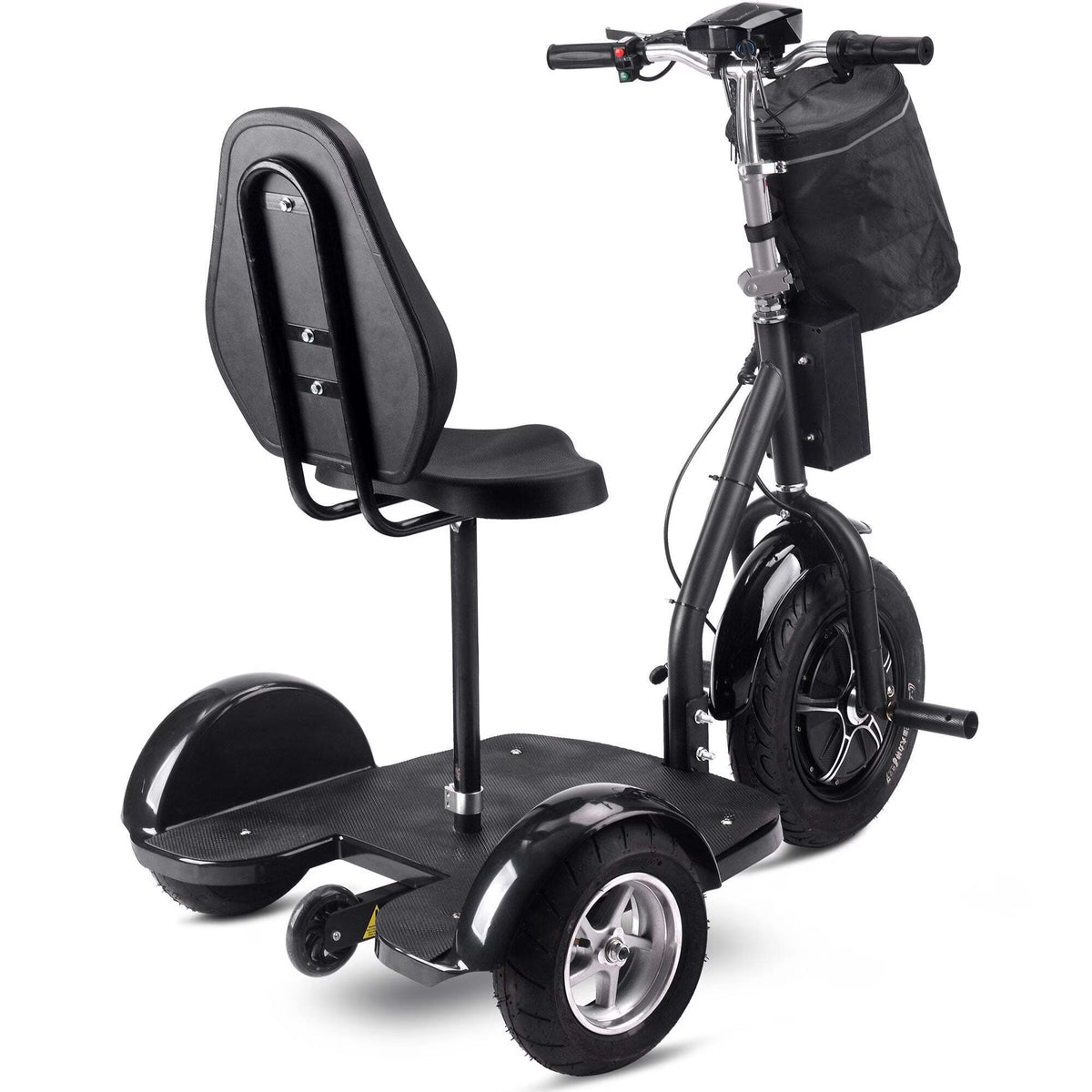 Mototec Electric Trike 48V 1000W Lithium Black