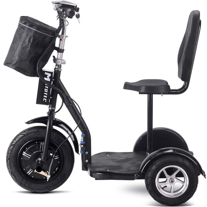 Mototec Electric Trike 48V 1000W Lithium Black